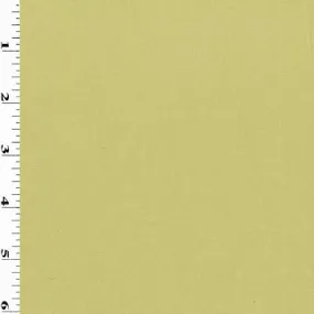 1 YD PC-Olive Beige Cotton Gabardine Suiting Fabric