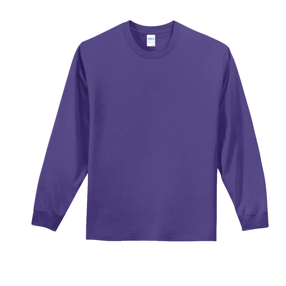 100% Cotton Long Sleeve Tee Closeout