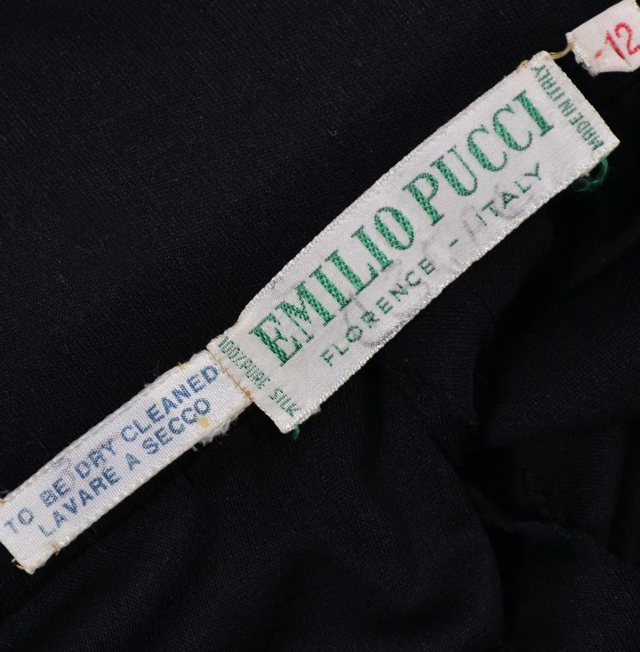 1970's Vintage Emilio Pucci Silk Harem Pants