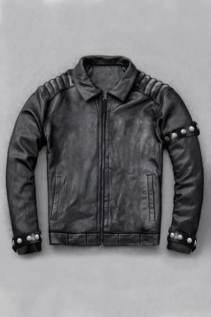 Bowser Stylish Leather Jacket by TJS