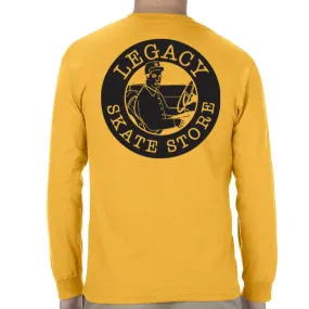 Boyz Long Sleeve Tee (Gold/Black)