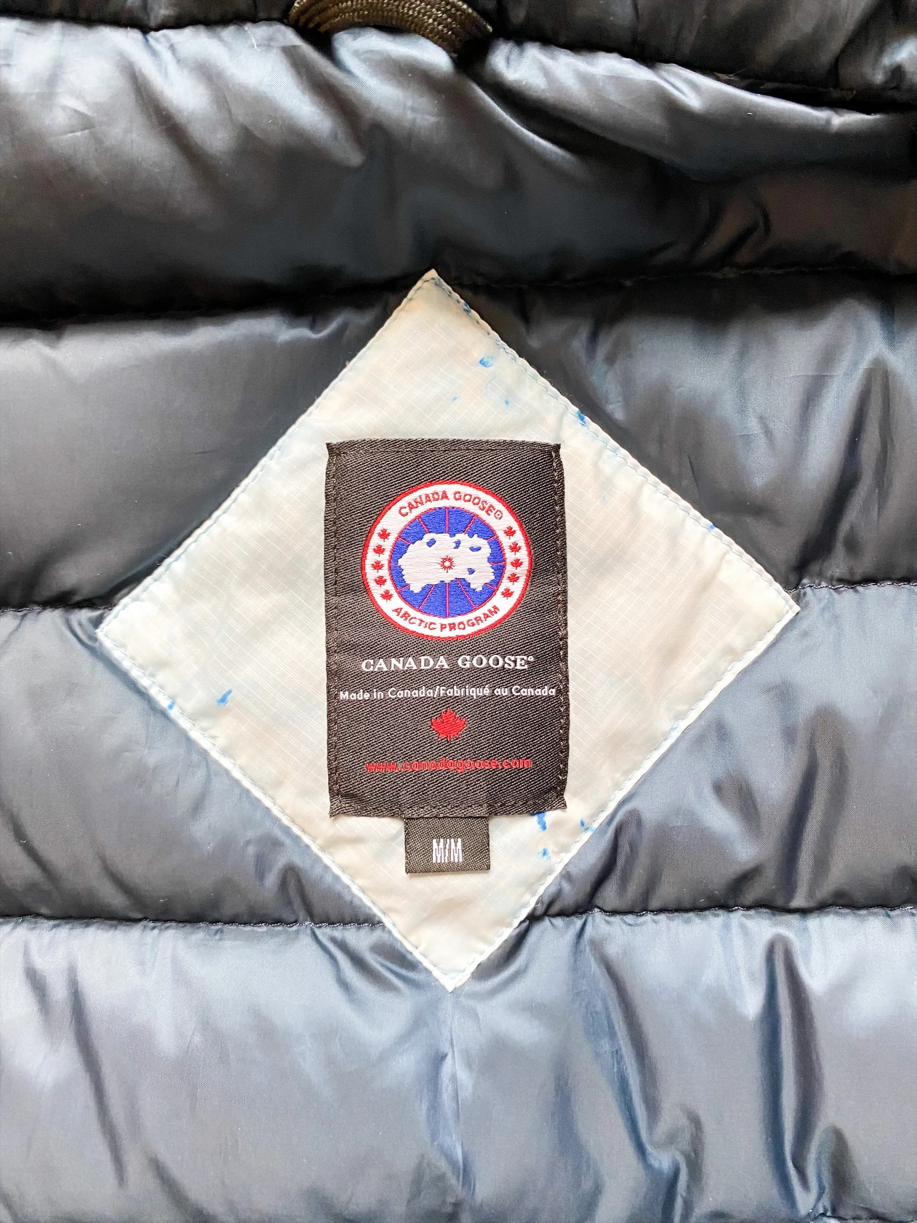 Canada Goose Blue Glacier Camp Hooded Women's Jacket