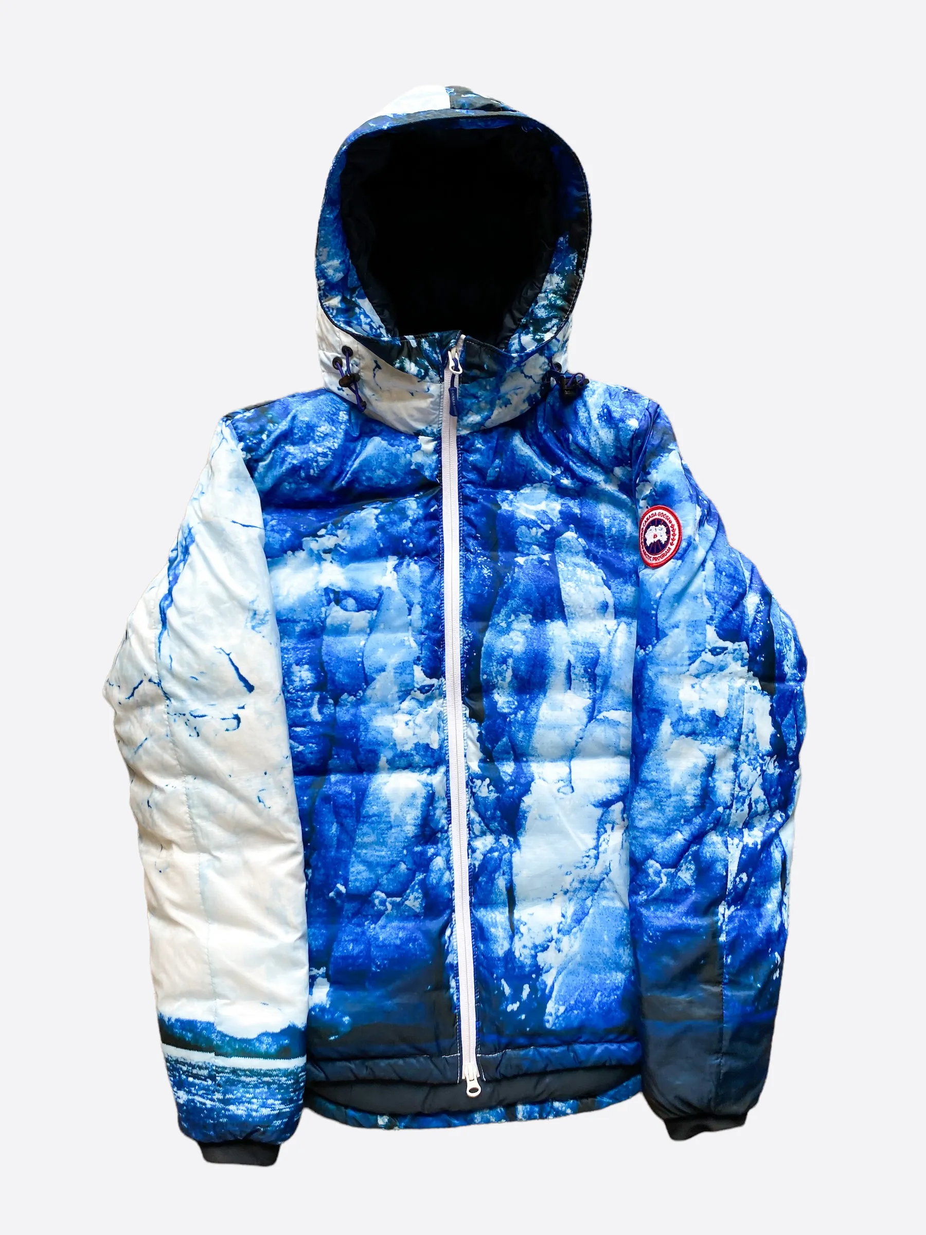 Canada Goose Blue Glacier Camp Hooded Women's Jacket