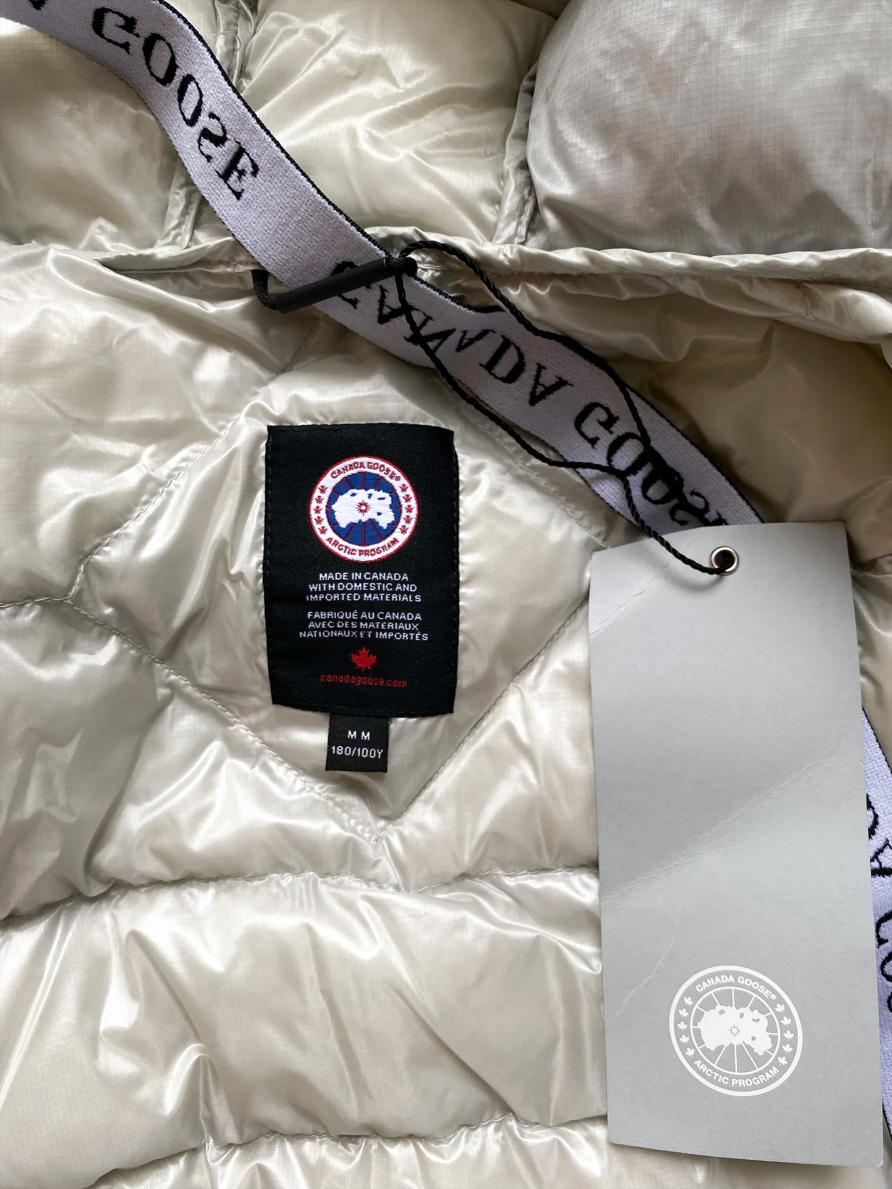 Canada Goose Frost Grey Crofton Hoody Men's Jacket