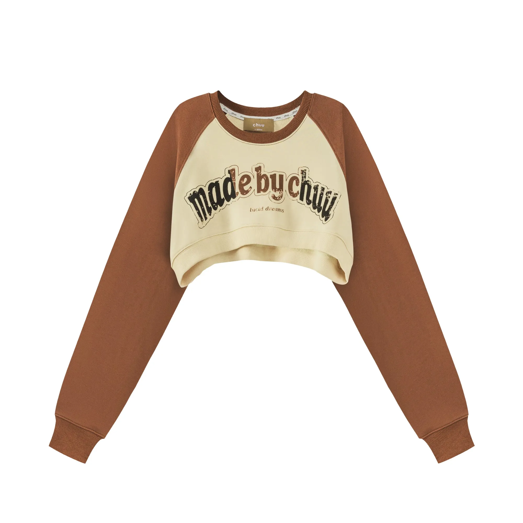 Casually Living Long Sleeve Cropped Sweatshirt