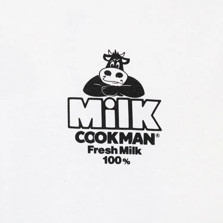 Cookman Long Sleeve Tees - Milk : White