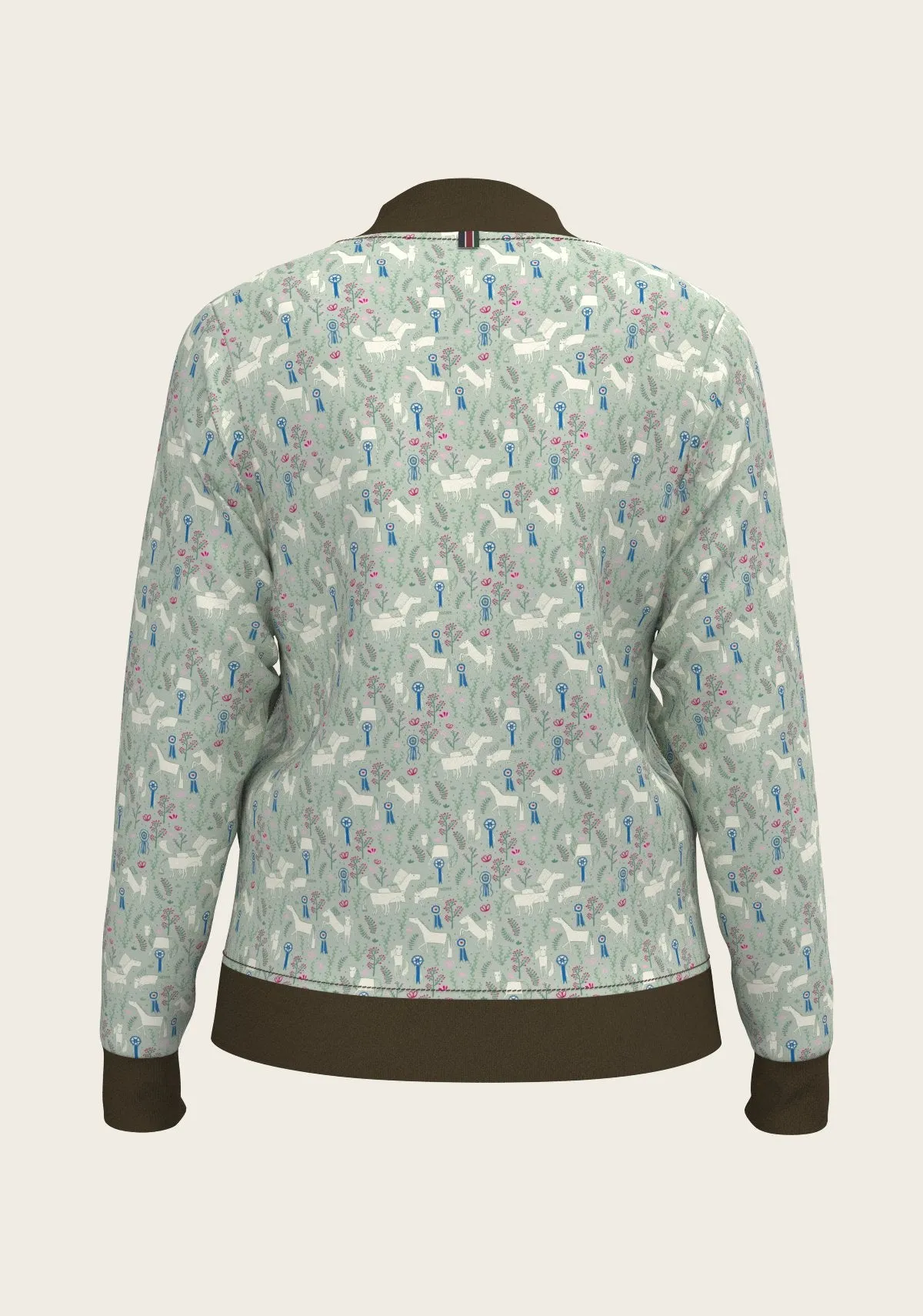 Espoir Equestrian Grapeleaf Rosettes Reversible Jacket