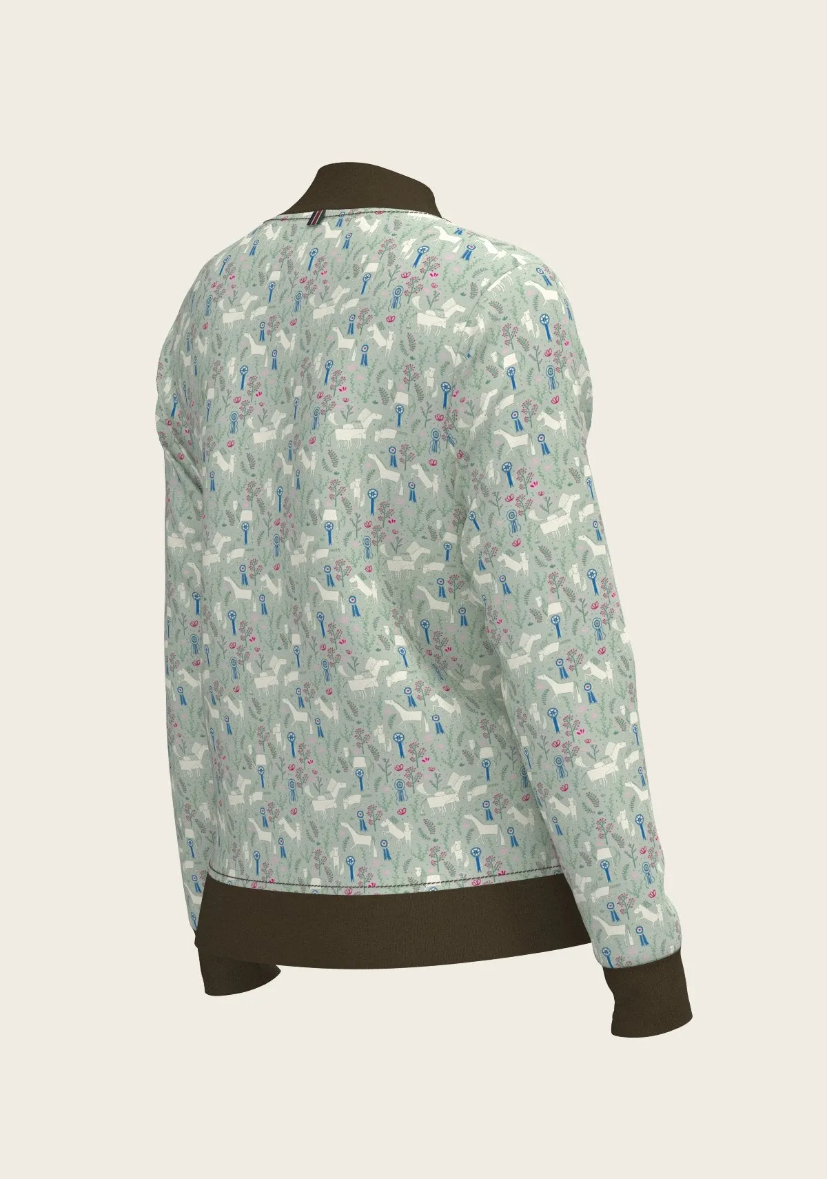 Espoir Equestrian Grapeleaf Rosettes Reversible Jacket