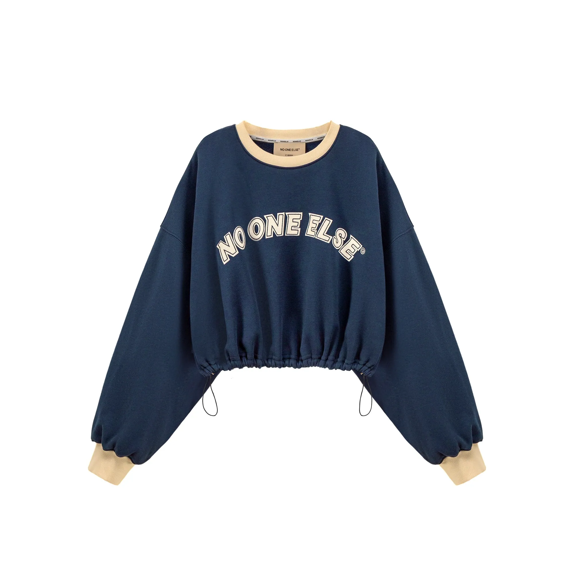 Essential Cropped Loose-Fit Sweatshirt