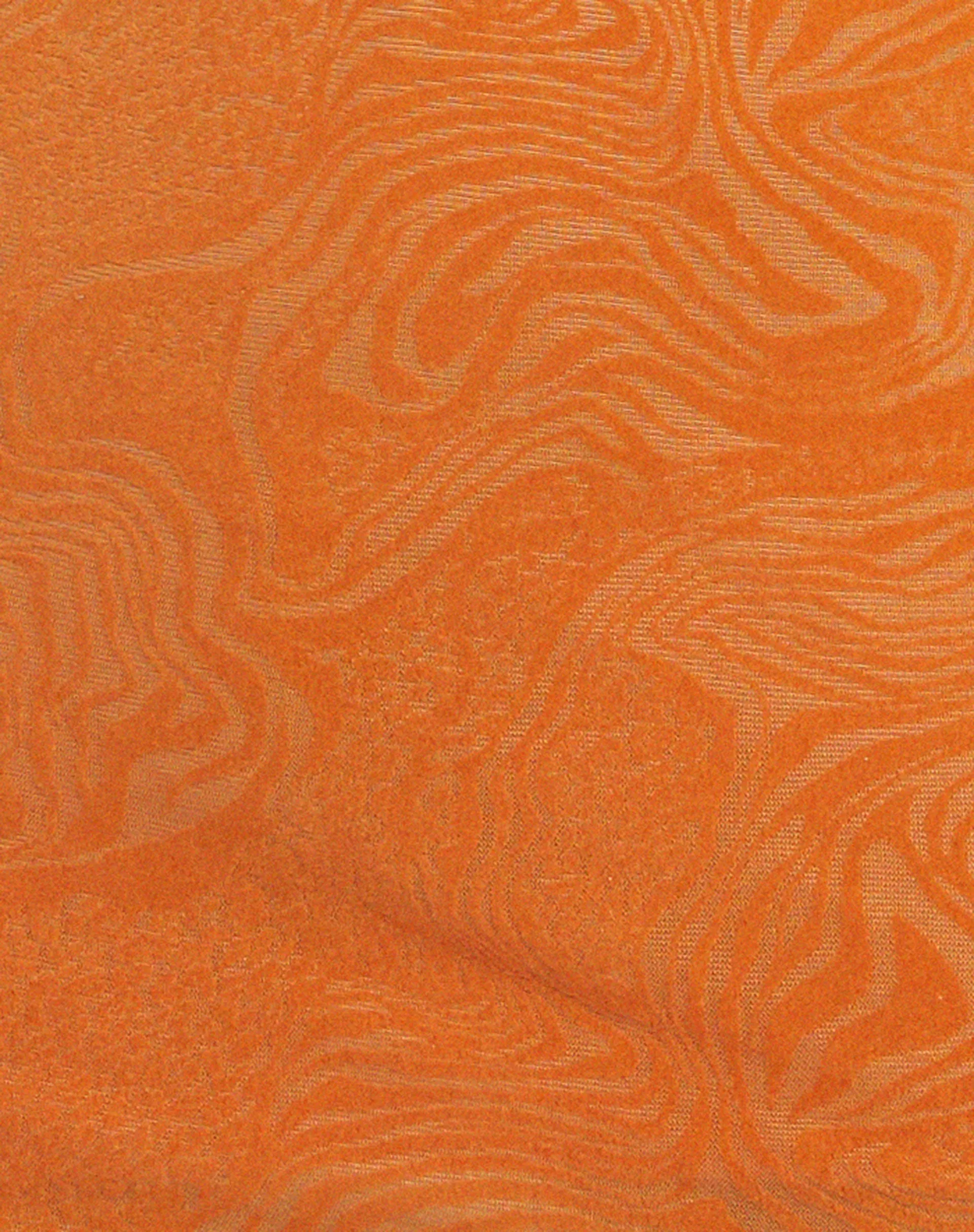 Guida Mini Skirt in Mixed Animal Flock Orange