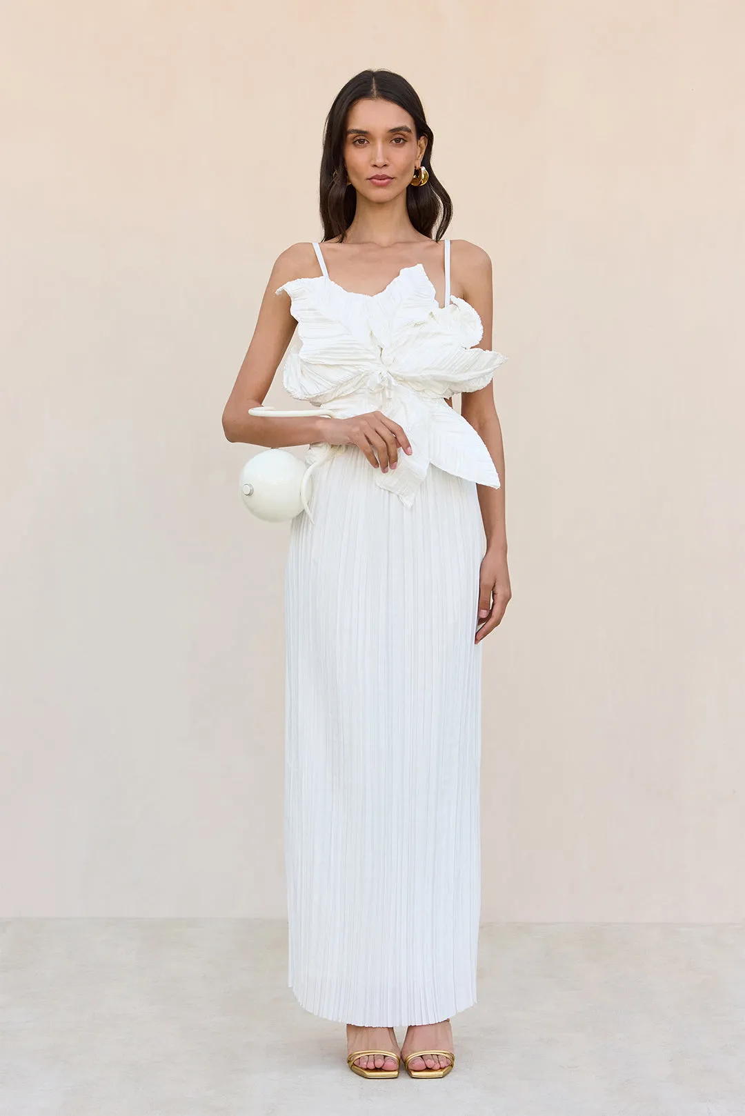 HESTRA GOWN - OFF WHITE