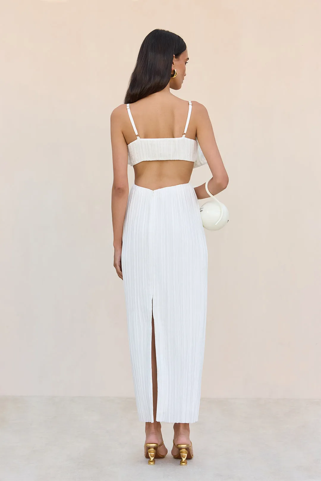 HESTRA GOWN - OFF WHITE