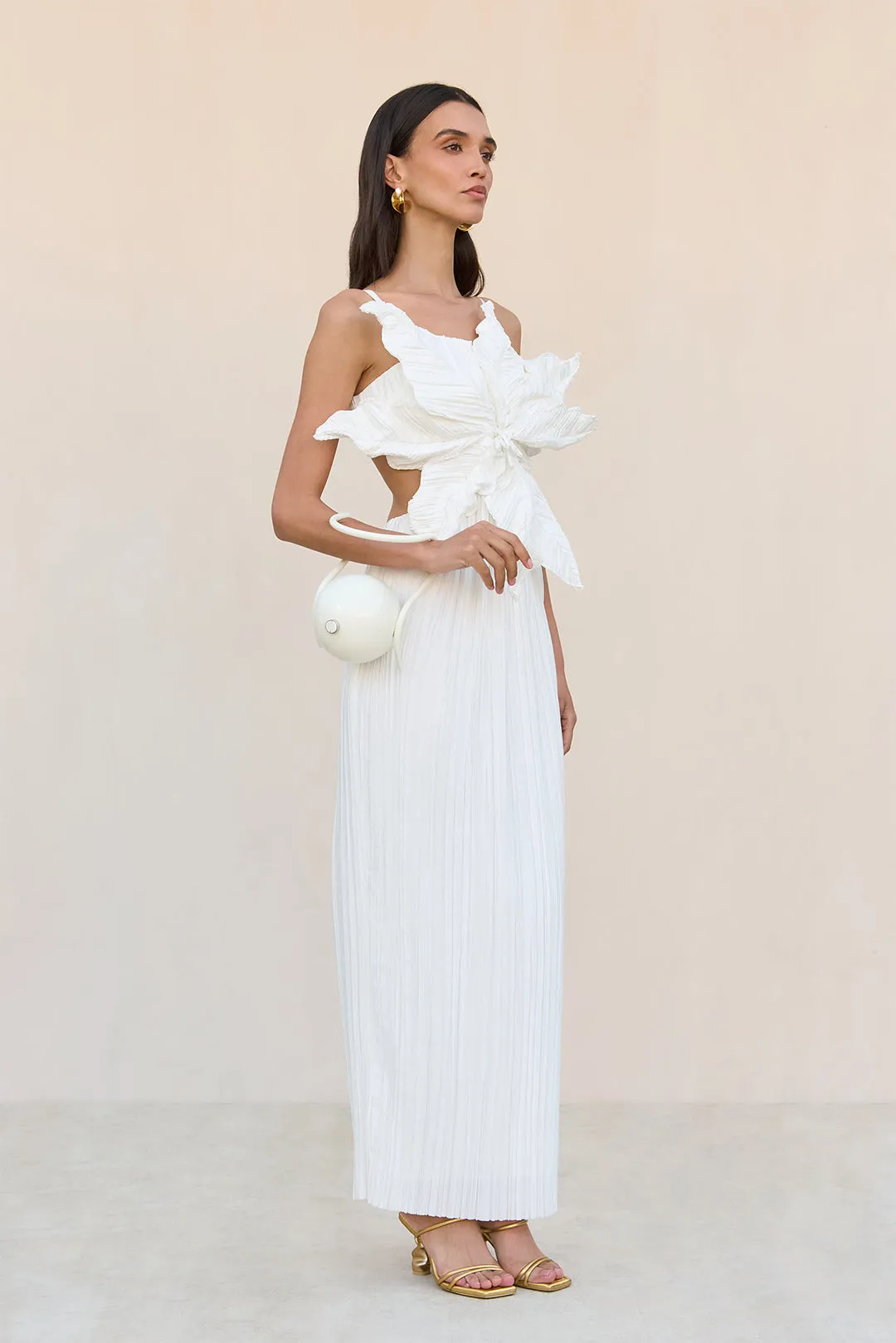 HESTRA GOWN - OFF WHITE