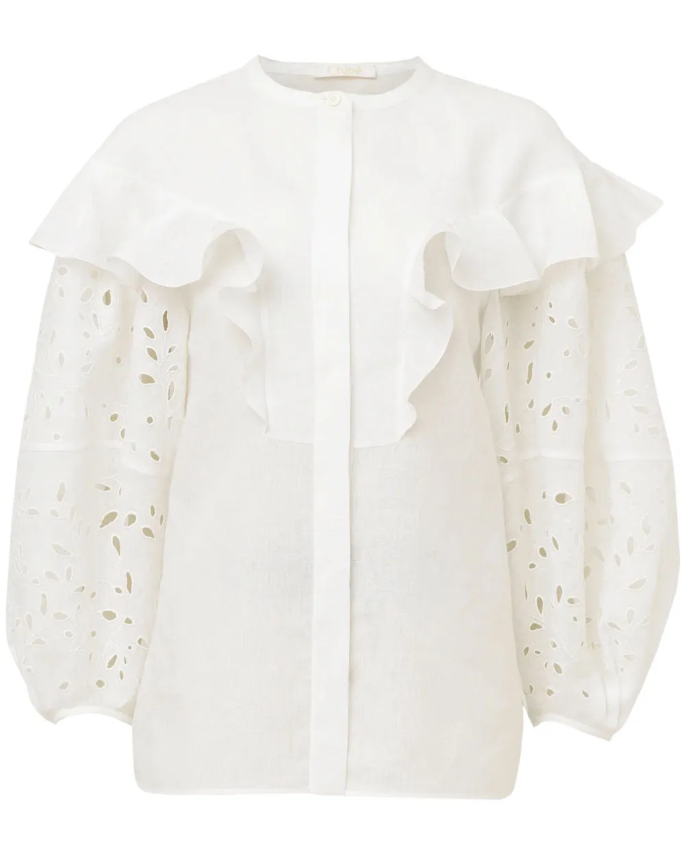 Iconic Milk Eyelet Blouse