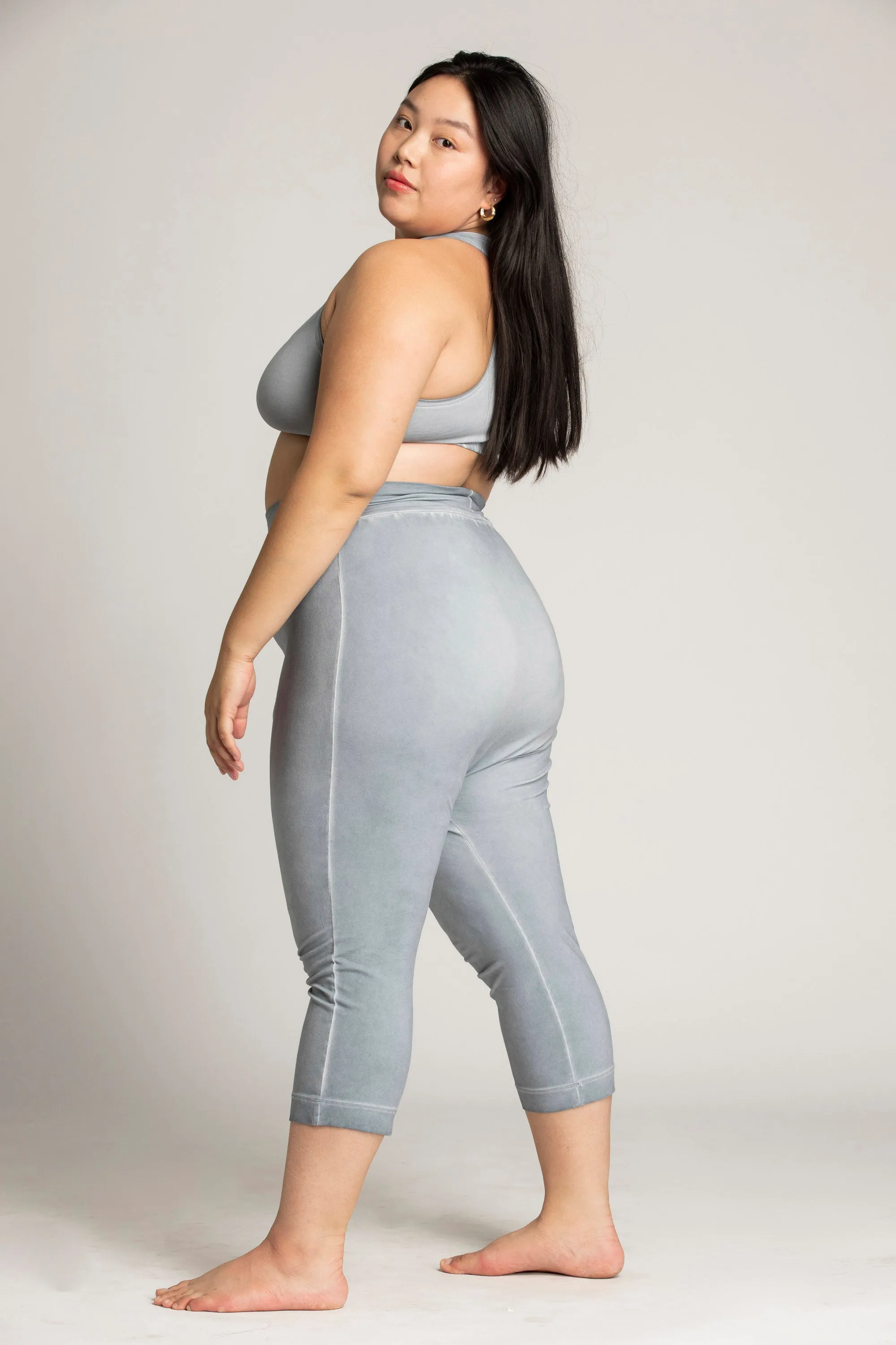 I'mPerfect Stonewash Mini-Harem Yoga Pants 50%off