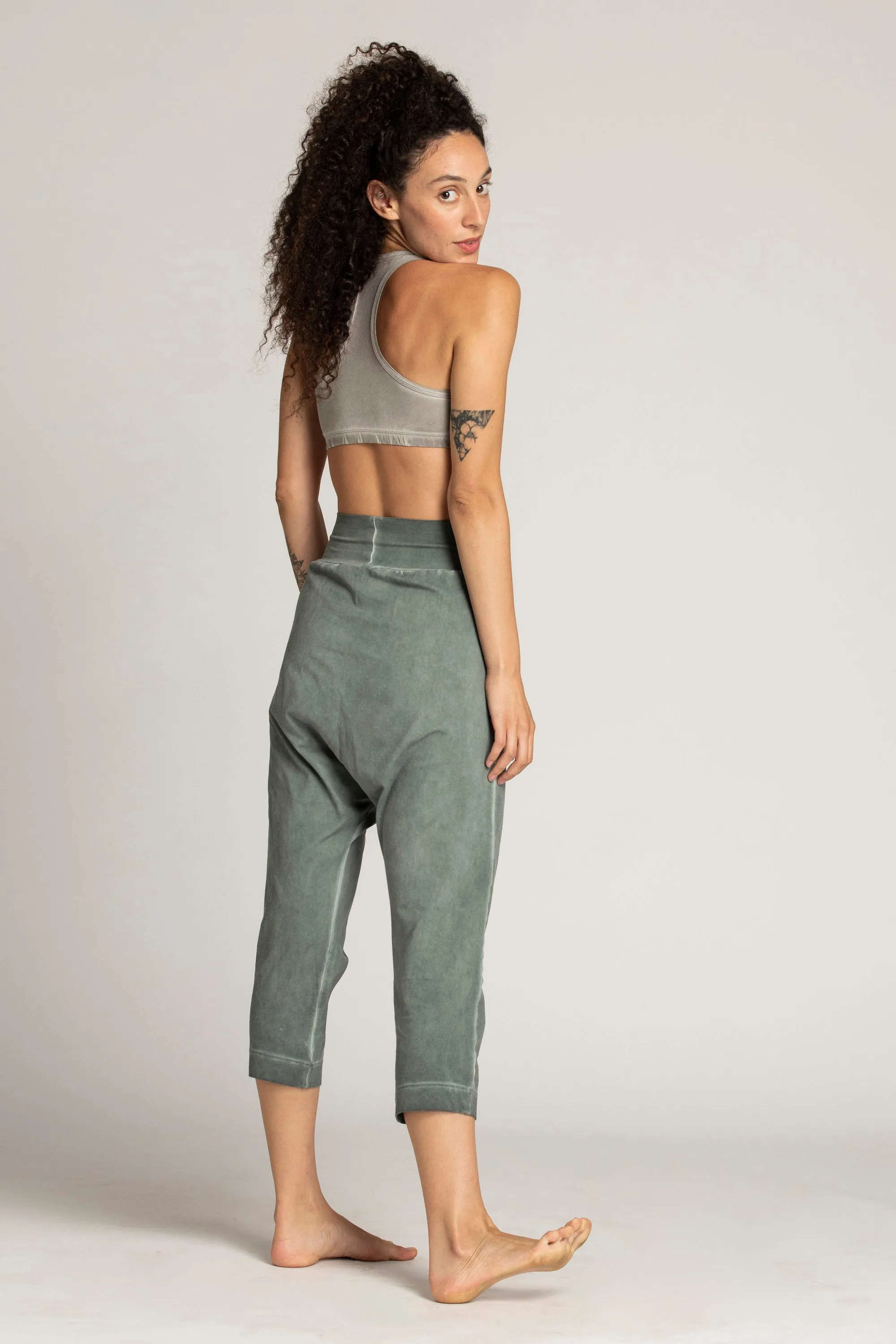 I'mPerfect Stonewash Mini-Harem Yoga Pants 50%off