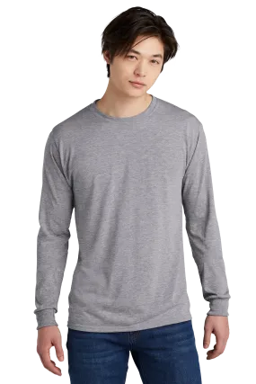 Jerzees® Dri-Power® 100% Polyester Long Sleeve T-Shirt - Athletic Heather