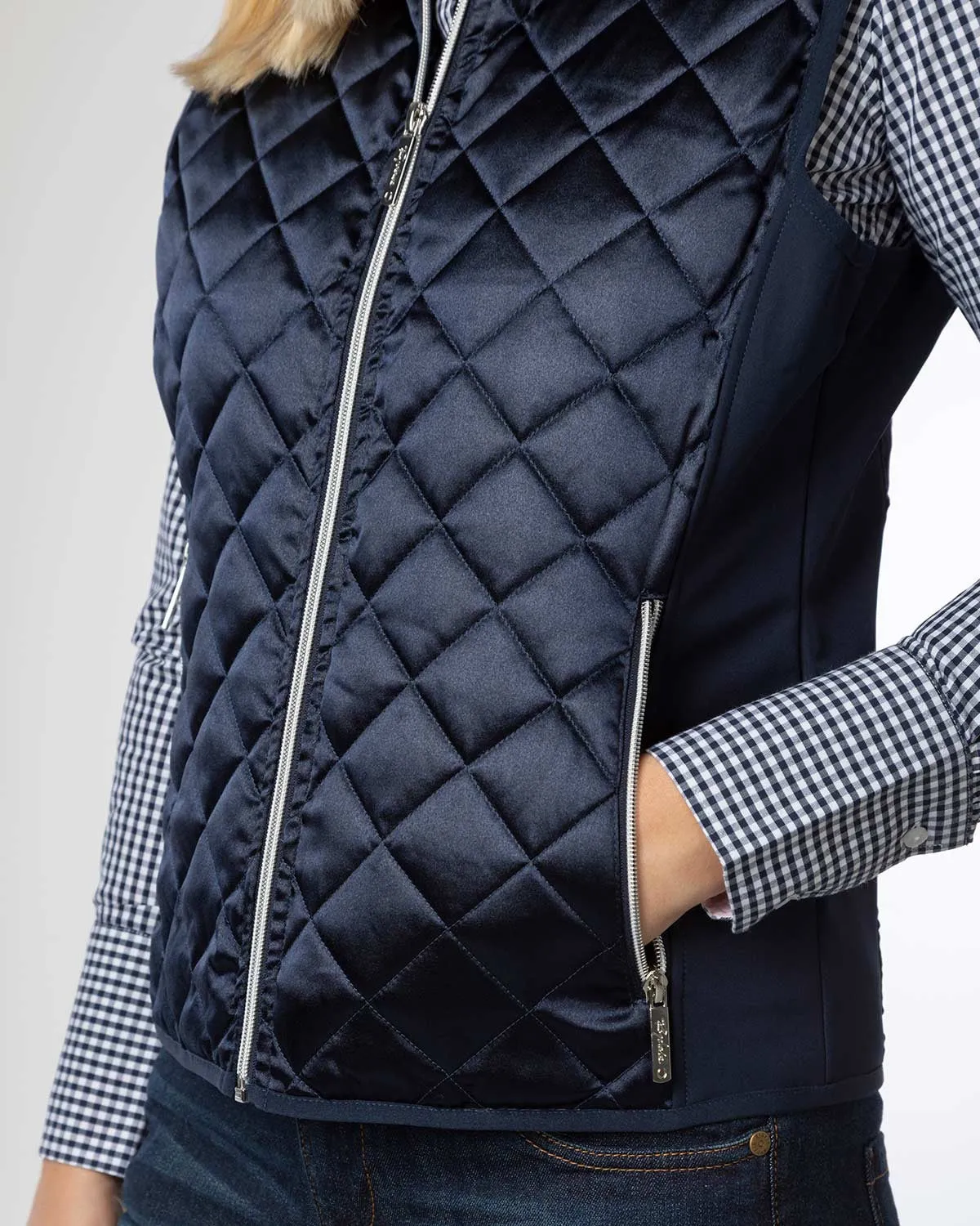 Ladies Quilted Hybrid Gilet