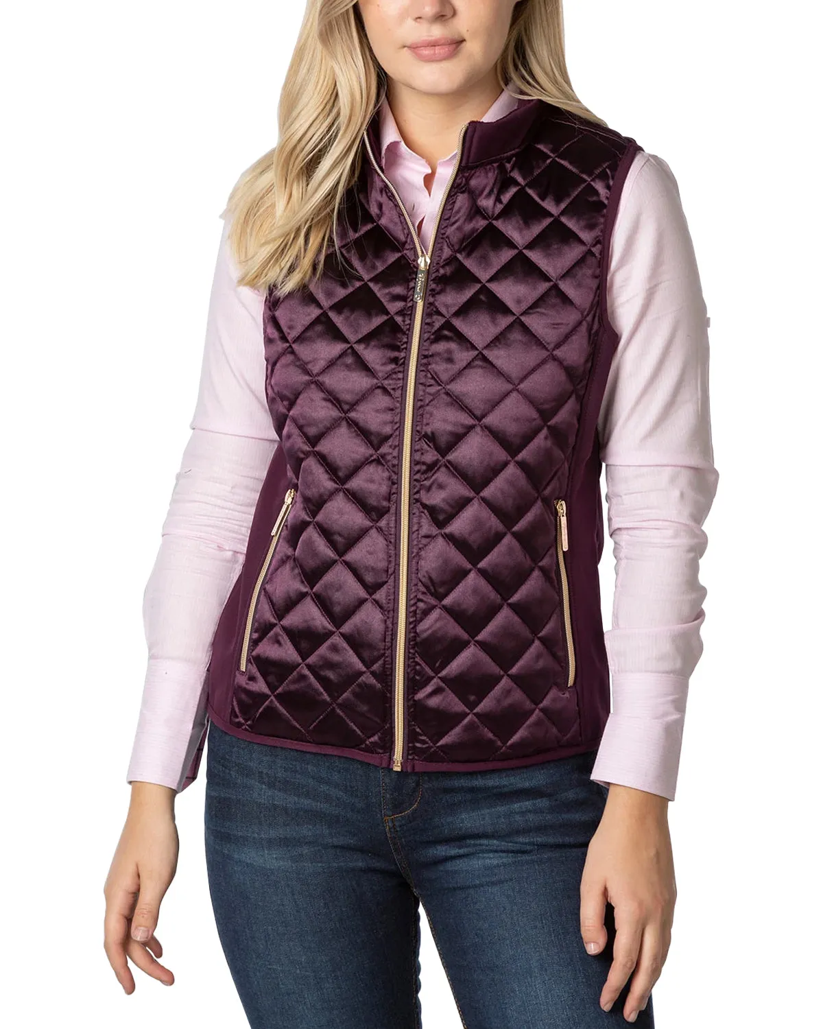 Ladies Quilted Hybrid Gilet