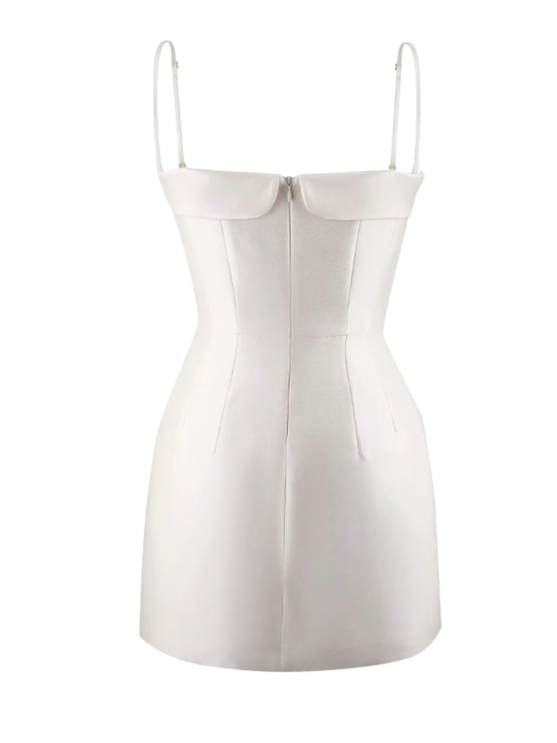 Lorraine Mini Evening Dress with Bow Detail