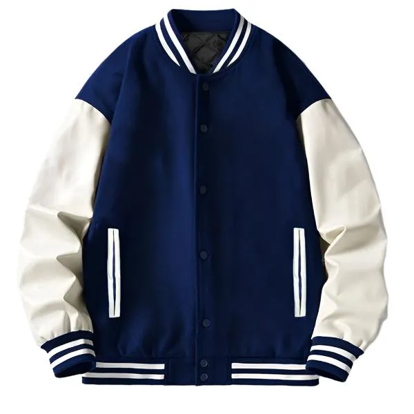 Men's Letterman Jackets 8 Color Options