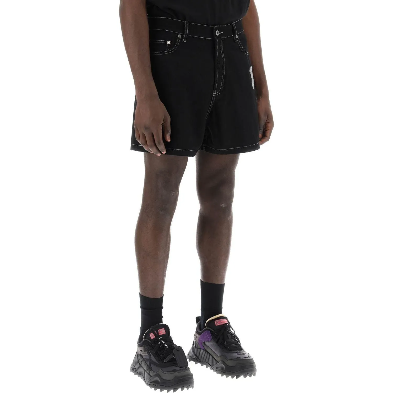 Off-White "denim bermuda shorts