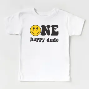 One Happy Dude | 1st Birthday Tshirt