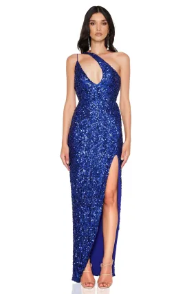 Revel Gown in Sapphire