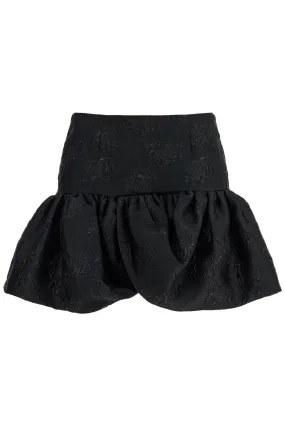 Rotate Jacquard Mini Skirt