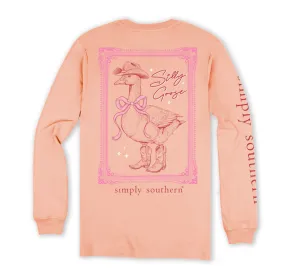 'Silly Goose' Long Sleeve Tee by Simply Southern