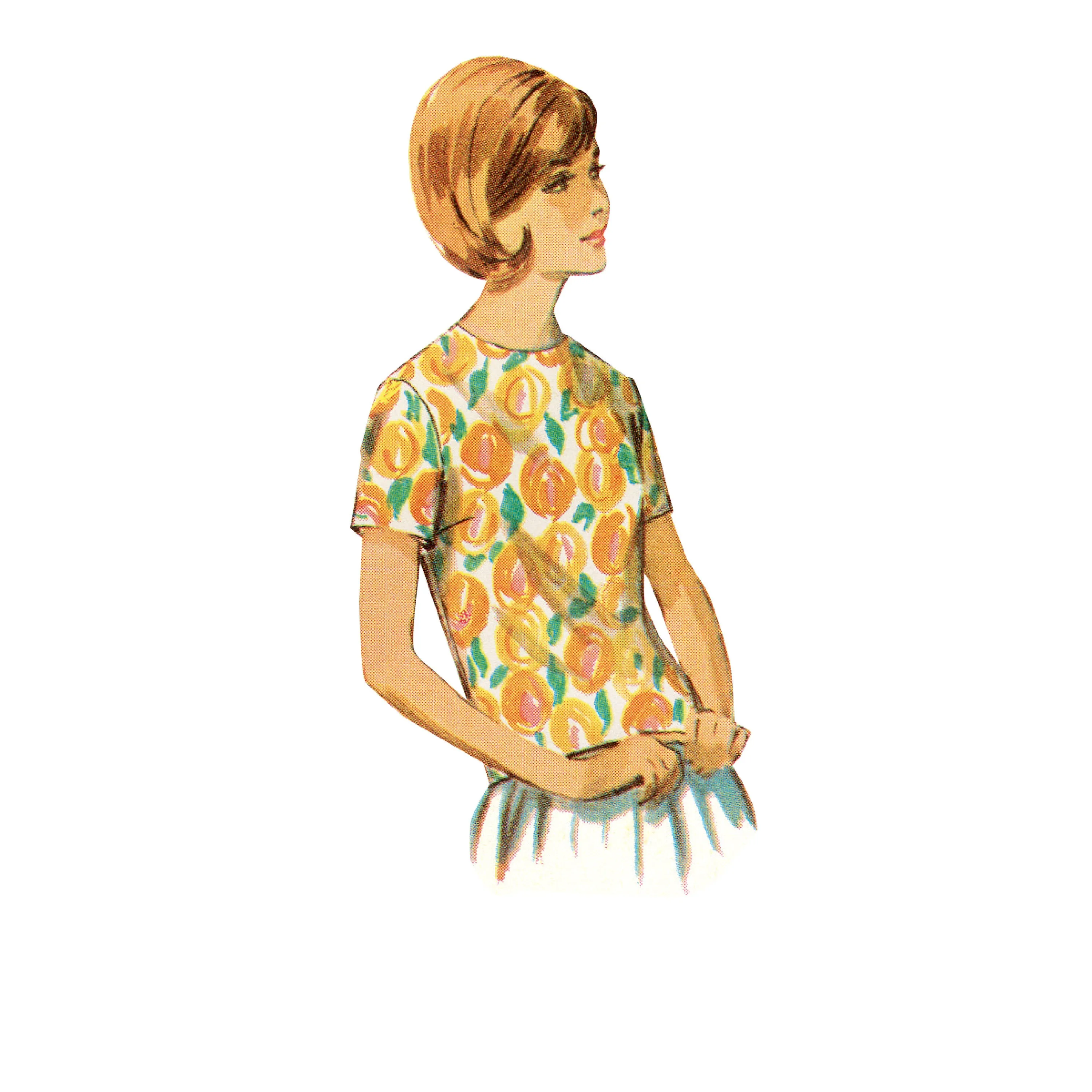 Simplicity Pattern 9386 Miss Set Of Blouse