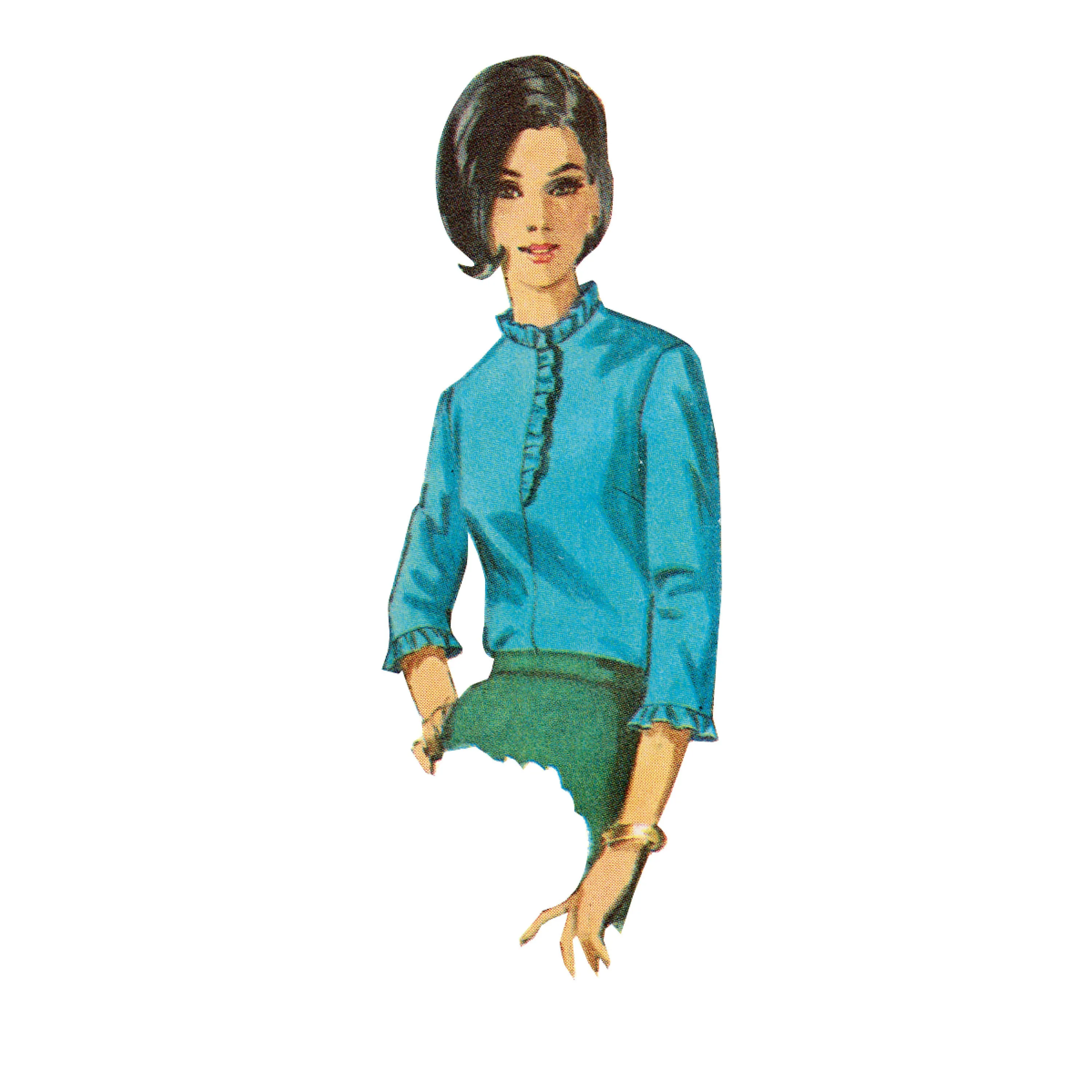 Simplicity Pattern 9386 Miss Set Of Blouse