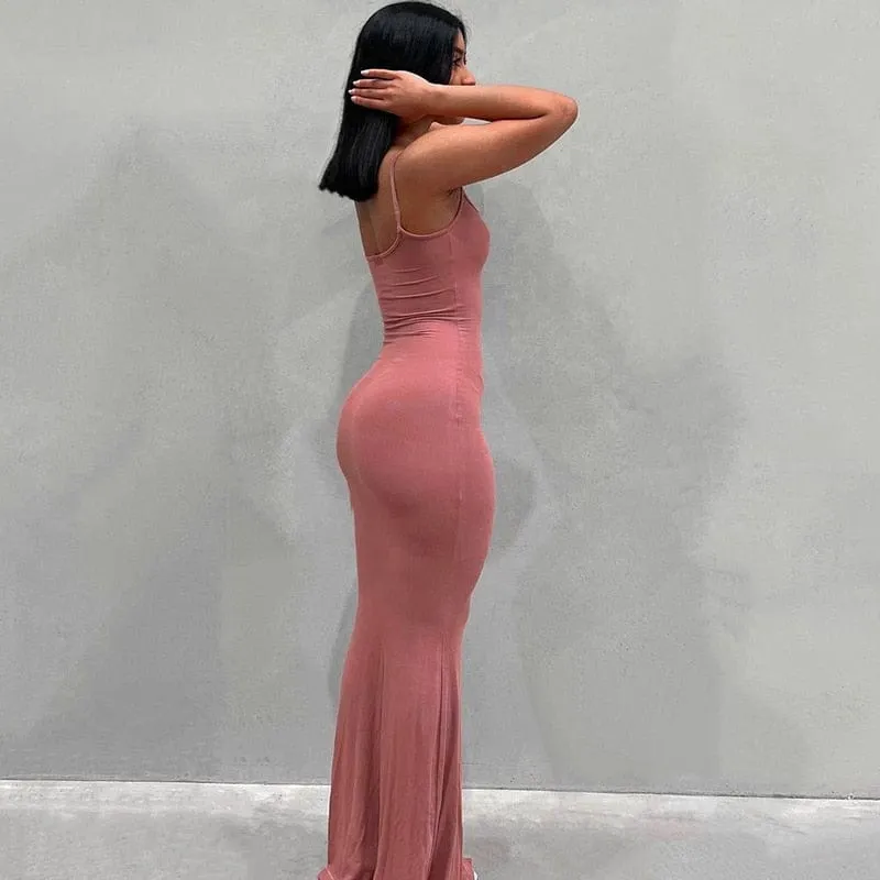 Sleeveless Bodycon Slim Dress