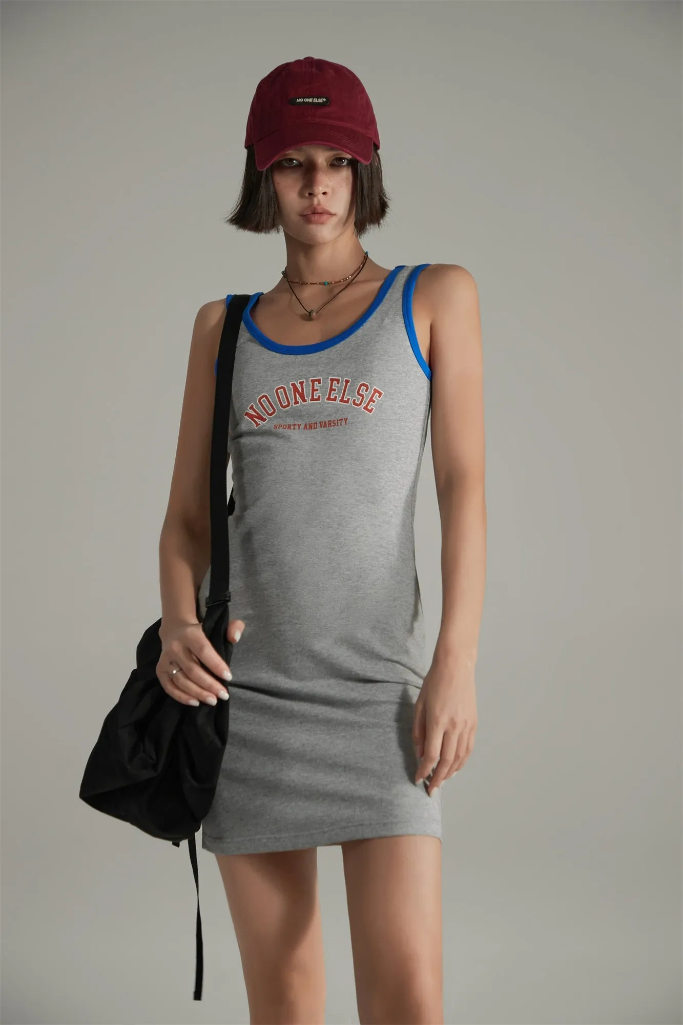 Slim Sleeveless Mini Dress