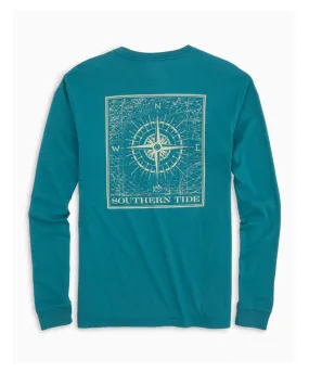 Southern Tide - Southern Compass Long Sleeve Tee