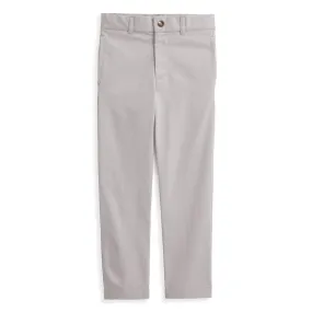 Twill Boy's Slim Pant -- Pewter